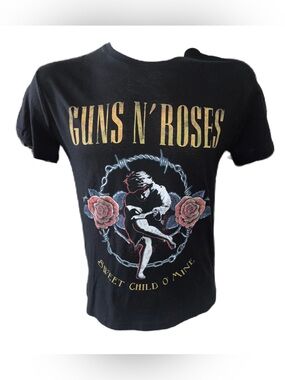 Guns N' Roses Black 'Sweet Child O' Mine' Graphic Tee